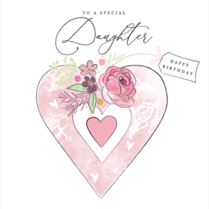 Katie Phythian Daughter Birthday Card - RE73