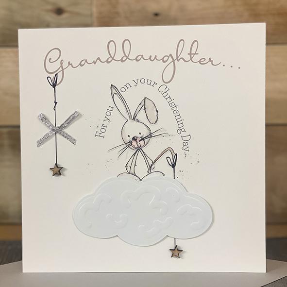 Tracey Russell Granddaughter Christening Card - CCL28