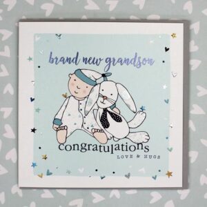 Molly Mae New Grandson Card - GC03