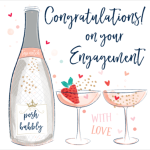 Katie Phythian Engagement Card - PB242