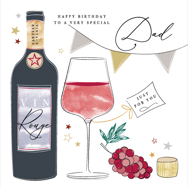 Katie Phythian Design Dad Birthday Card - RE66