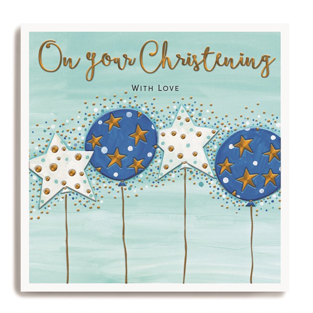 Janie Wilson Christening Card - SDLA49