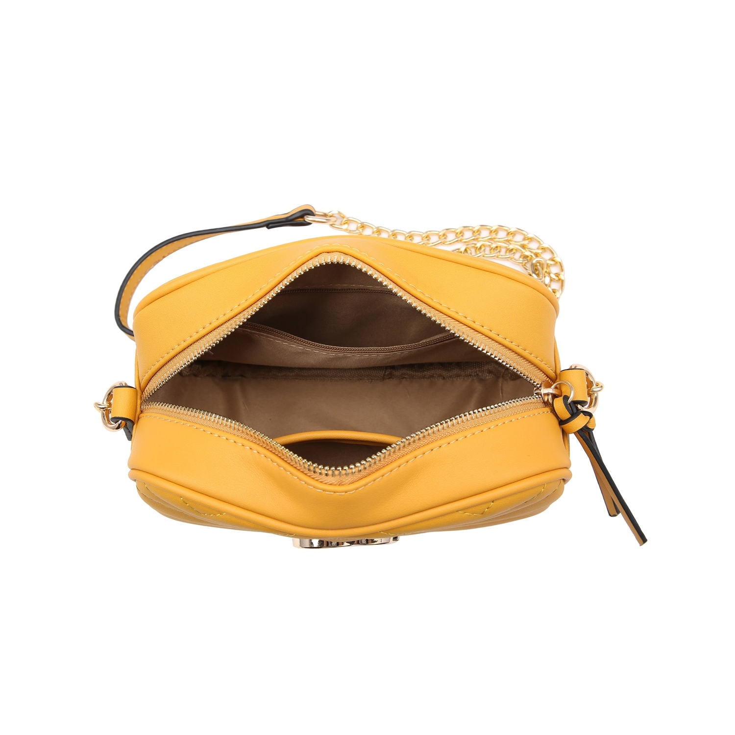 Marmont Style (Designer Inspired) Medium Bag (faux leather strap) 2283 - Black - Image 2