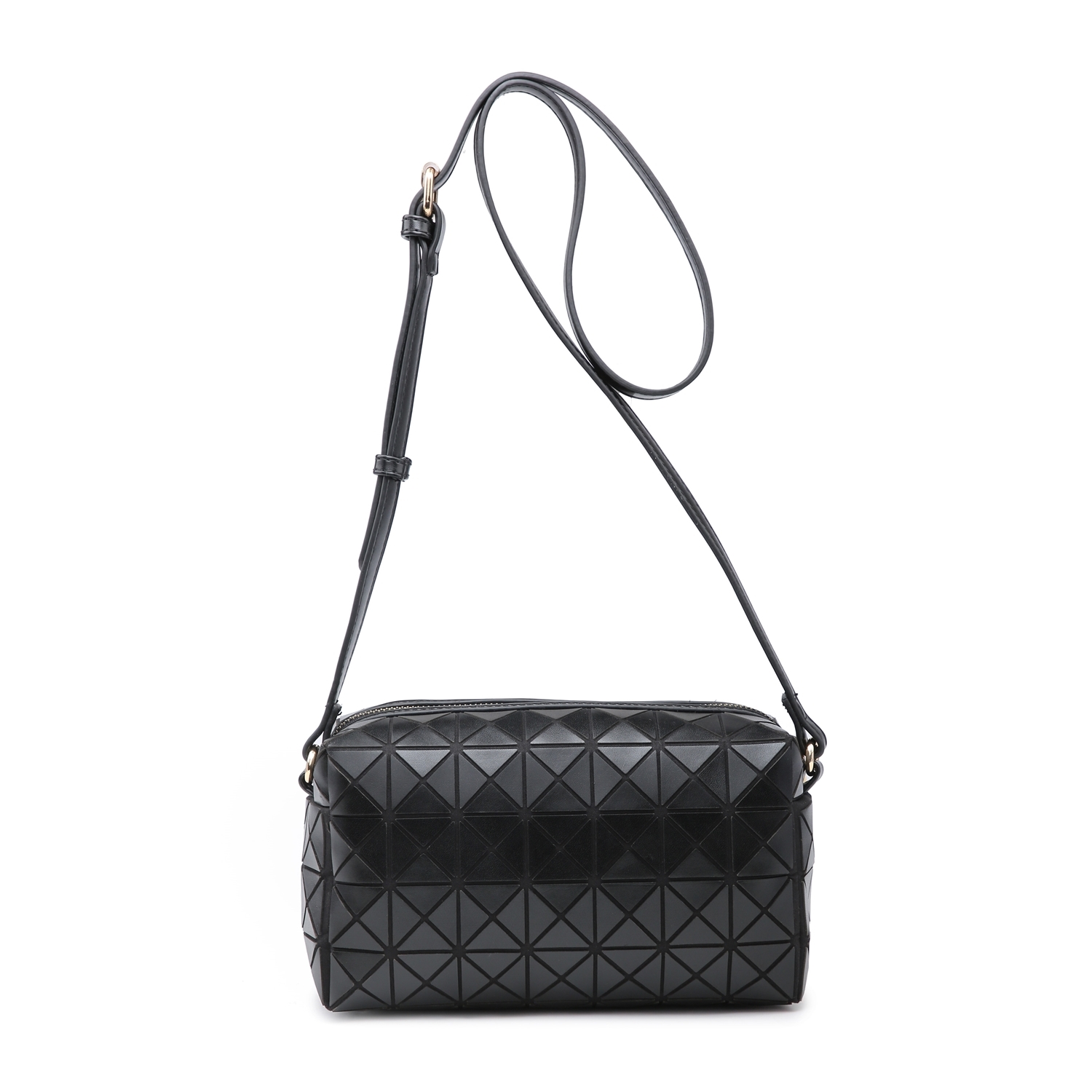 Bao Bao (Designer Inspired) Cross Body Bag 8253 - Black