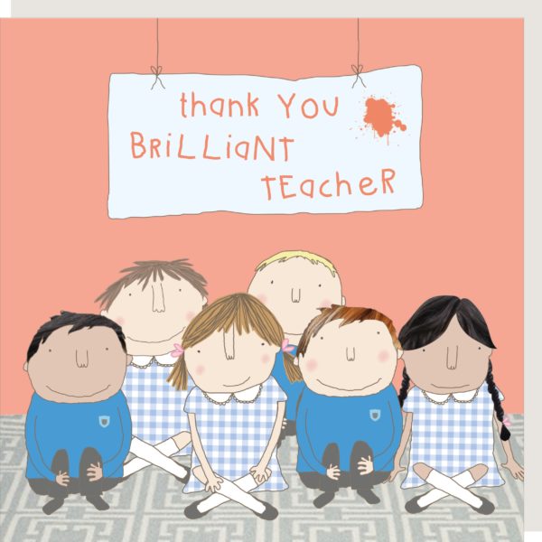 Rosie Made A Thing Thank You Teacher Card - AC003