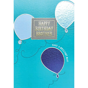 Wendy Jones-Blackett Brother Birthday Card ALC28