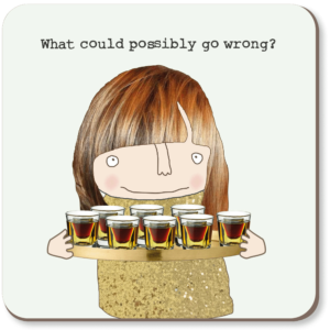 Go Wrong Coaster - Rosie Made A Thing CST034