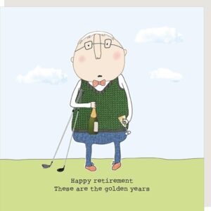 Rosie Made A Thing Retirement Card - GF29