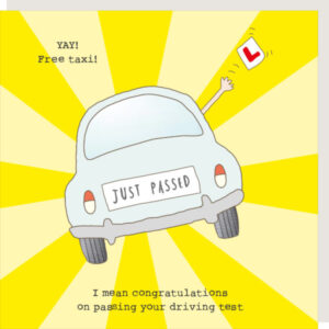 Rosie Made A Thing Passed Driving Test Card - GF357