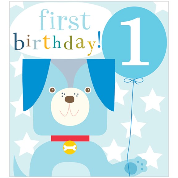 1st Birthday Card - Think of Me KID64