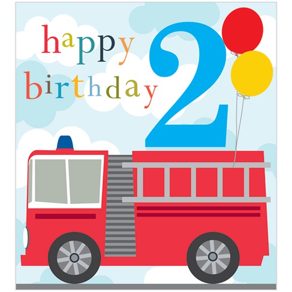 2nd Birthday Card - Think of Me KID66