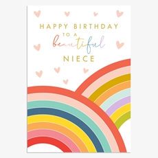 Think of Me Niece Birthday Card - LEM43