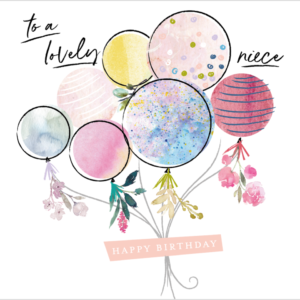 Katie Phythian Niece Birthday Card - LU52