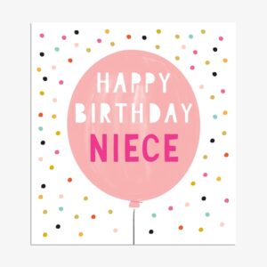 Think of Me Niece Birthday Card - ZST69