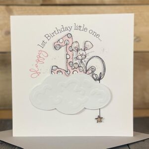Tracey Russell 1st Birthday Card - CC01