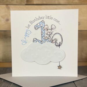 Tracey Russell 1st Birthday Card - CC02