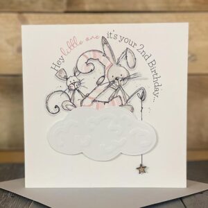Tracey Russell 2nd Birthday Card - CC03