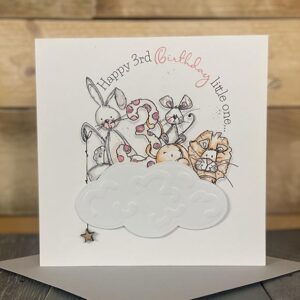 Tracey Russell 3rd Birthday Card - CC05