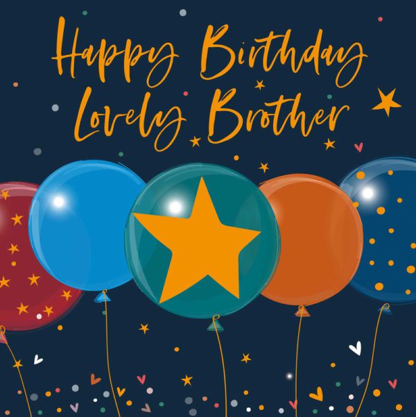 Belly Button Brother Birthday Card - ELB13