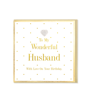 Mad Dots Husband Birthday Card - MD35
