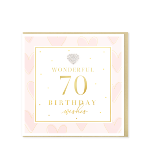 Mad Dots 70th Birthday Card - MDX70