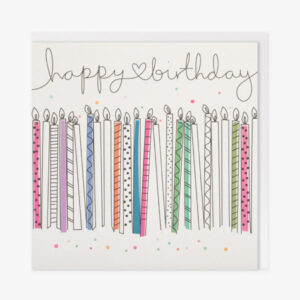 Belly Button Designs Birthday Candles Card MOE03