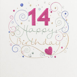 14th Birthday Card - OMM074