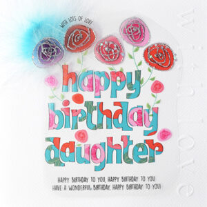 Wendy Jones-Blackett Daughter Birthday Card CN1783