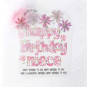Wendy Jones-Blackett Niece Birthday Card - CN1786