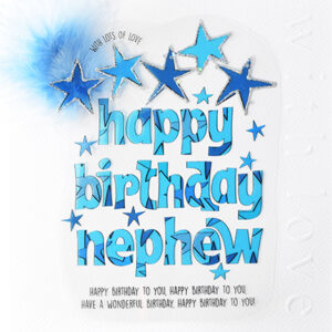 Wendy Jones-Blackett Nephew Birthday Card - CN1787
