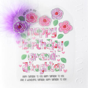 Wendy Jones-Blackett Granddaughter Birthday Card - CN1789