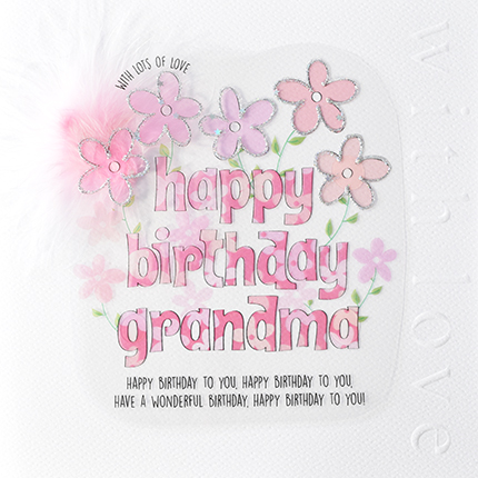 Wendy Jones-Blackett Grandma Birthday Card - CN1792