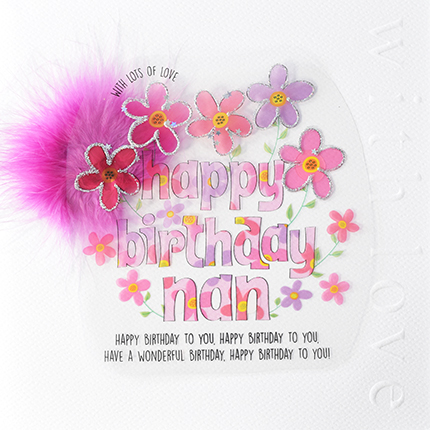Wendy Jones-Blackett Nan Birthday Card - CN1794