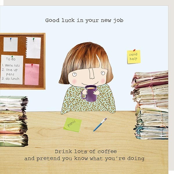 Rosie Made A Thing New Job Card GF110