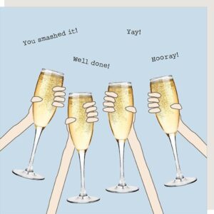 Rosie Made A Thing Well Done Cheers Card GF145