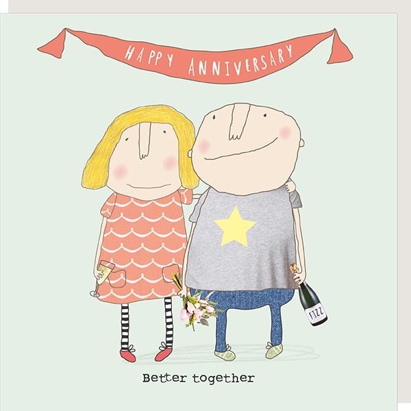 Rosie Made A Thing Anniversary Card GF83