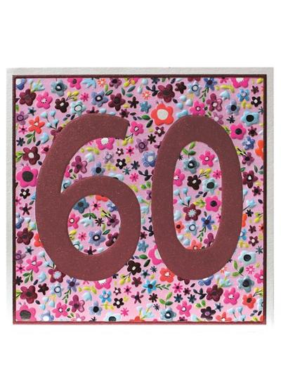 Paper Salad 60th Birthday Card - JJ1841