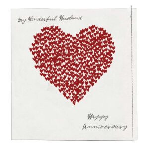 Hammond Gower Husband Anniversary Card - AN2017