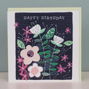 Molly Mae Flower Birthday Card BG02