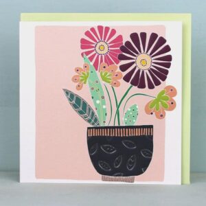 Molly Mae Flower Card Blank BG17