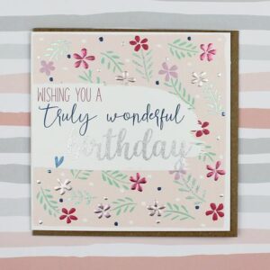 Molly Mae Truly Wonderful Birthday Card BS04