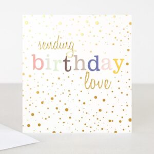 Caroline Gardner Birthday Love Card - CON 002