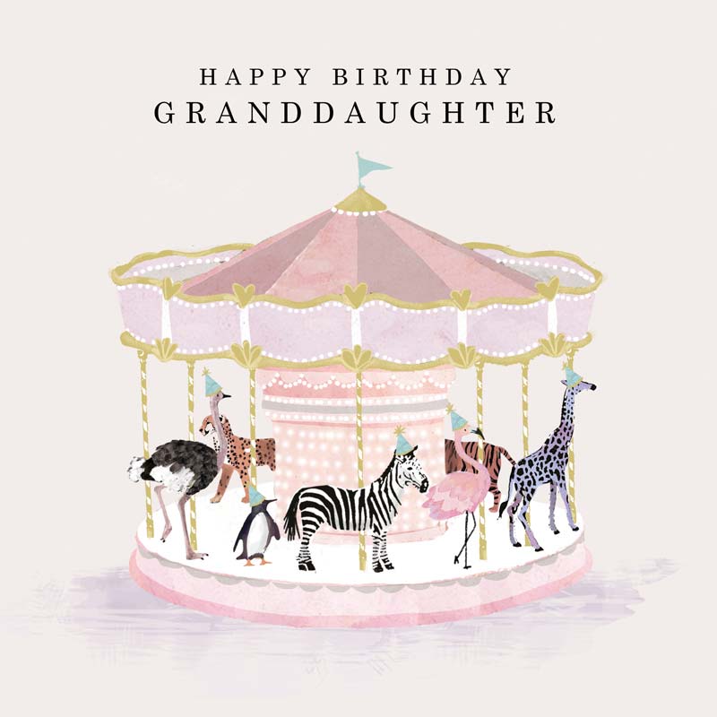 Hammond Gower Granddaughter Birthday Card - FNC020
