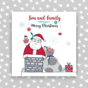 Molly Mae Son & Family Christmas Card - HS08