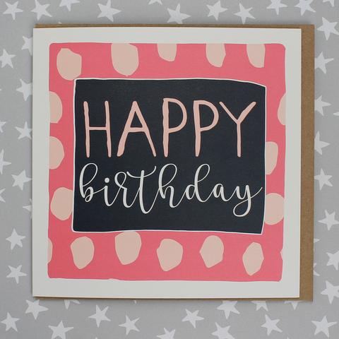 Molly Mae Happy Birthday Card IR01