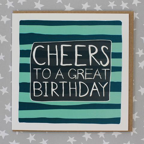 Molly Mae Cheers To A Great Birthday Card IR08