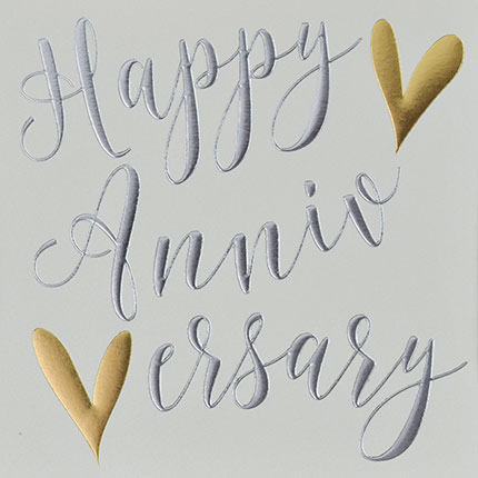 Wendy Jones-Blackett Anniversary Card - Q1136
