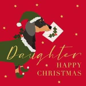 Hammond Gower Daughter Christmas Card - XPNK105