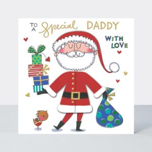 Rachel Ellen Daddy Christmas Card - XWOOL6