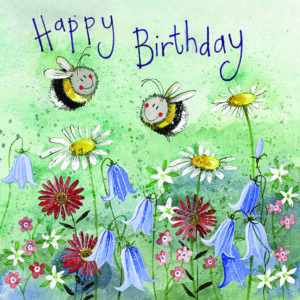 Alex Clarke Art Happy Birthday Card AC652